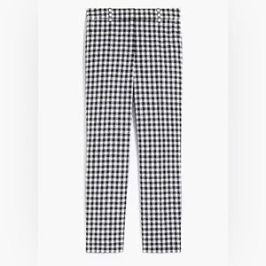 J. Crew Petite Gingham Linen Cotton Holland Pant